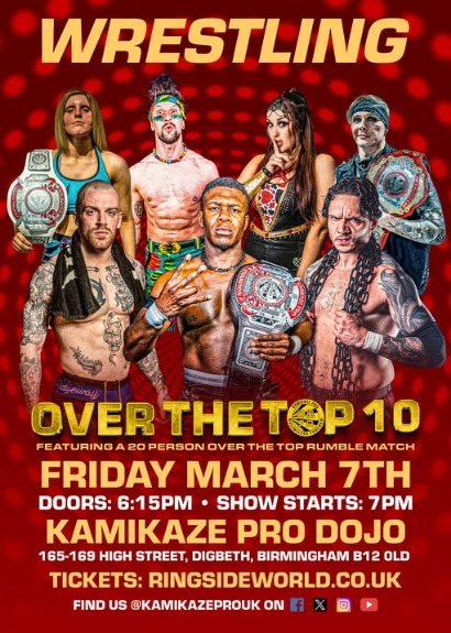 Kamikaze Pro Presents Over The Top 10